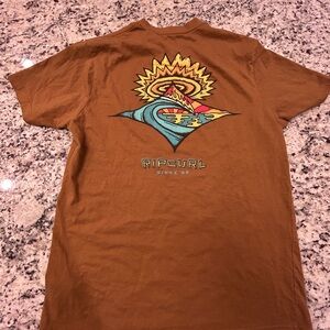 Rip Curl Sunburst Graphic Tee -‎ Brown